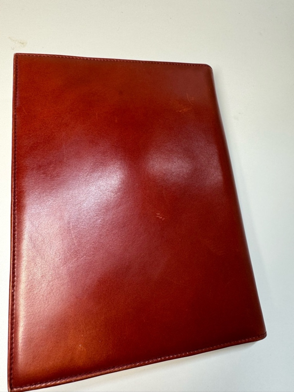 Nina Ricci Deep Red Envelope Crossbody/Clutch with Gold 'N' Accent - Vintage - Picture 10 of 14